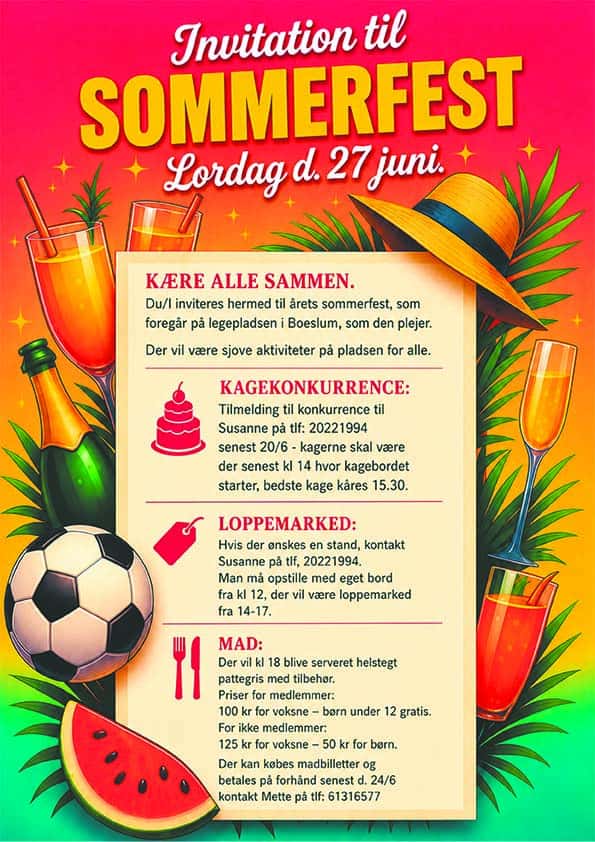 Sommerfest BoBorger